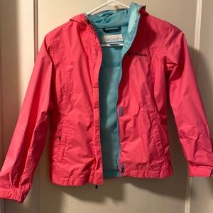 Girls Columbia rain jacket